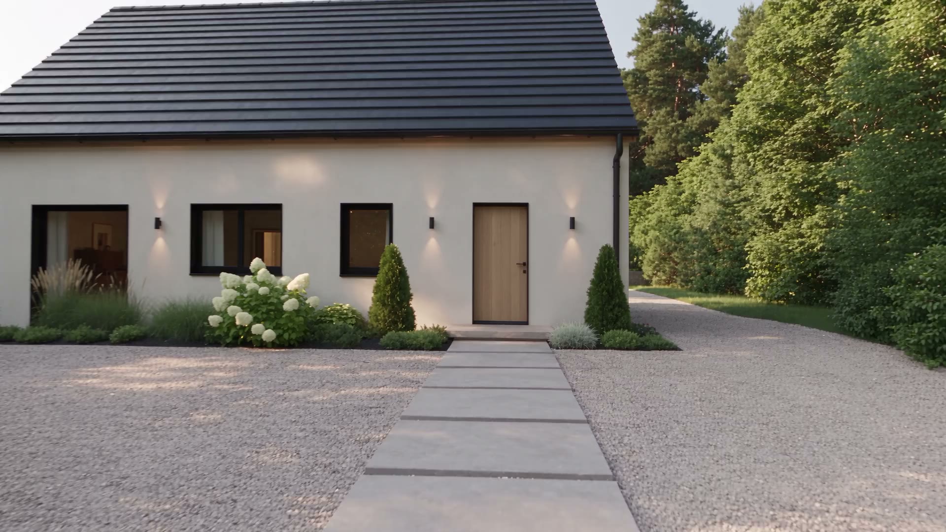 Modernes Haus am Schwarzwald